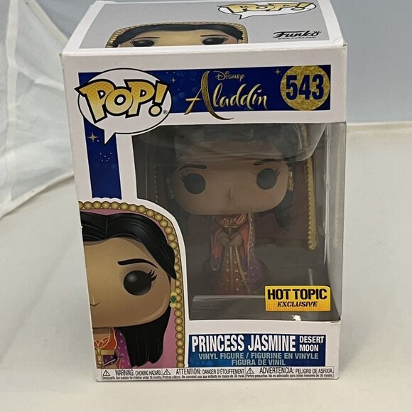 Funko Other - 2019 Funko Pop Hot Topic Disney Princess Jasmine Desert Moon Figure #543